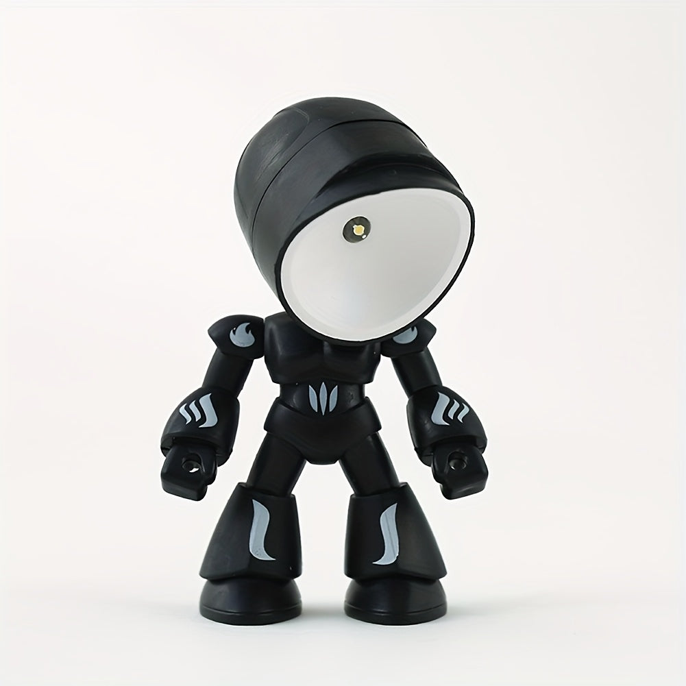 Cubidupi 1 Mini Night Light, LED Cartoon Cute Robot Design Light, Desktop Decoration, Desk Lamp, Holiday Gift, Ideal Gift For Bothday