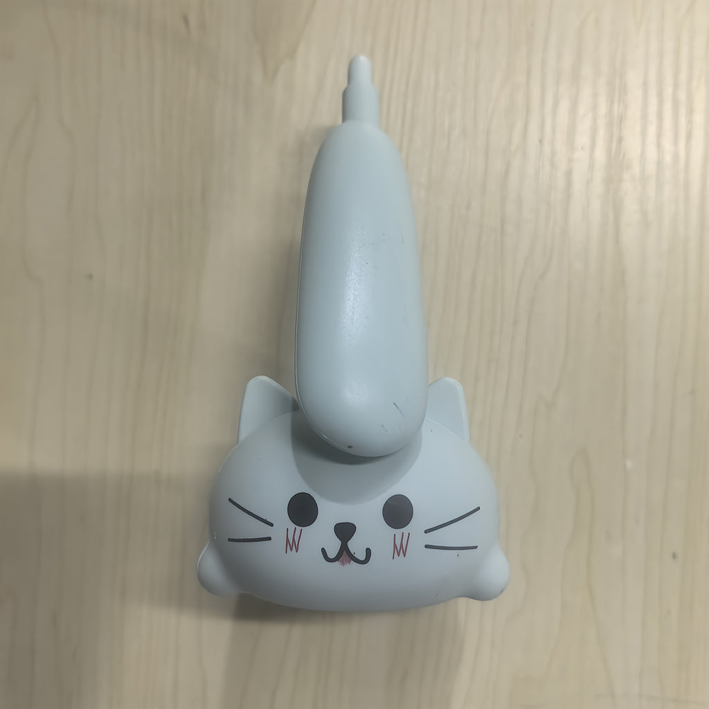 1pc Adjustable Table Lamp, Cartoon Cute Cat Night Light, USB Rechargeable LED Table Light, Protection Warm White Desk Lamp
