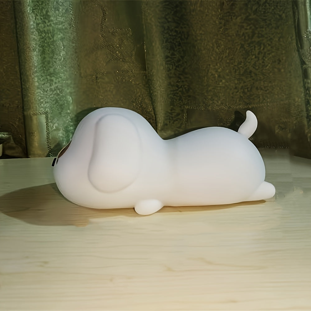 Bedroom cartoon creative silicone pat light bedside light sleep night light