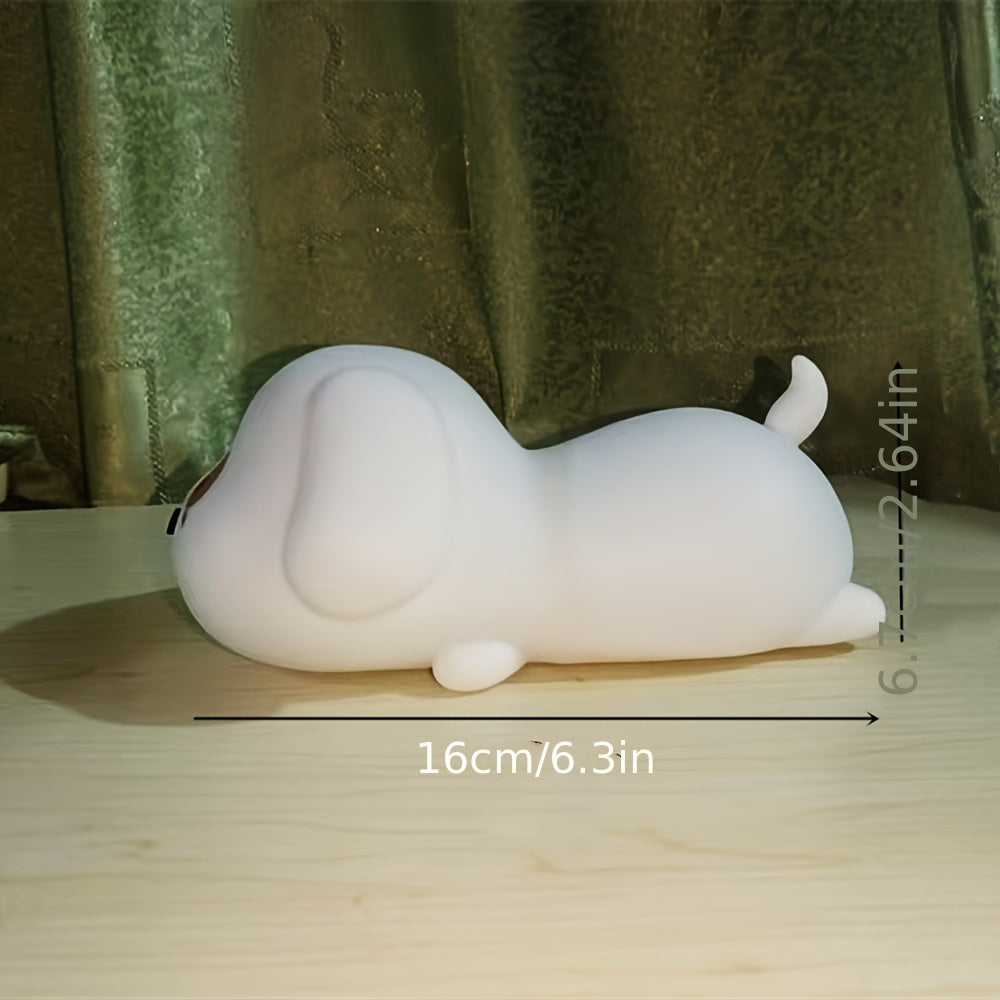 Bedroom cartoon creative silicone pat light bedside light sleep night light